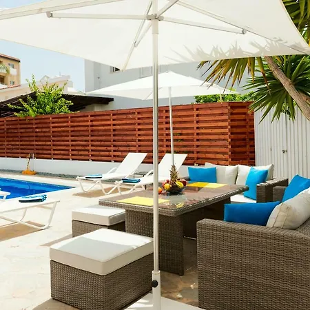 Villa Olga,2 Min To Kalamies Beach Paralimni